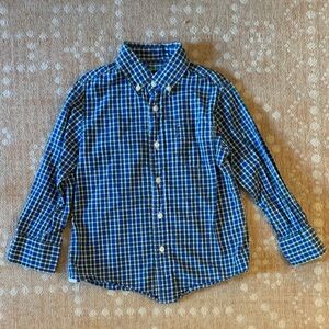 Crewcuts Lightweight Plaid Button Down